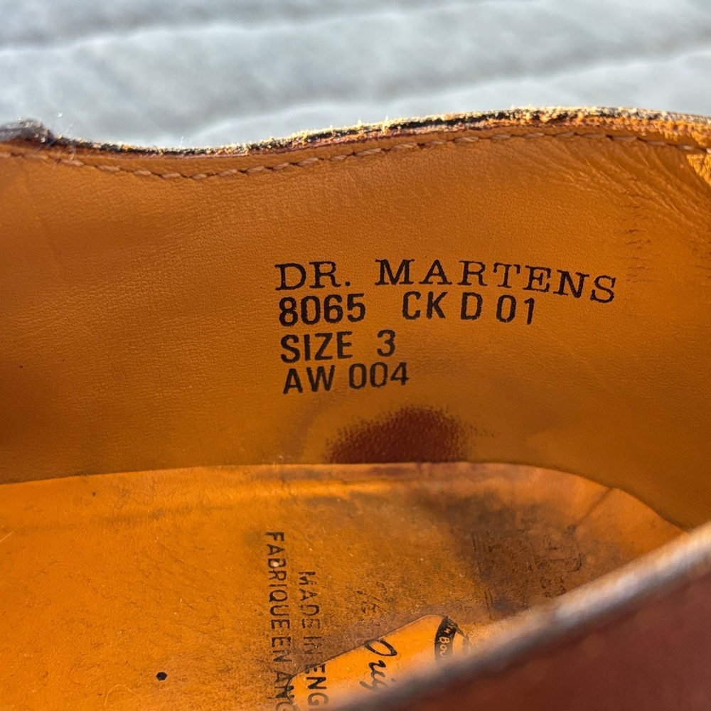 Dr. Martens Brown Leather Flats - Picture 5 of 5